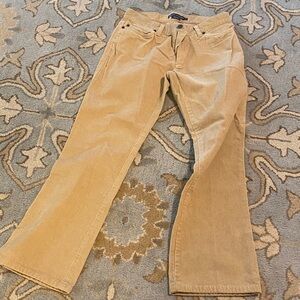 Ralph Lauren Corduroy Pants in Light Tan size 6 $25